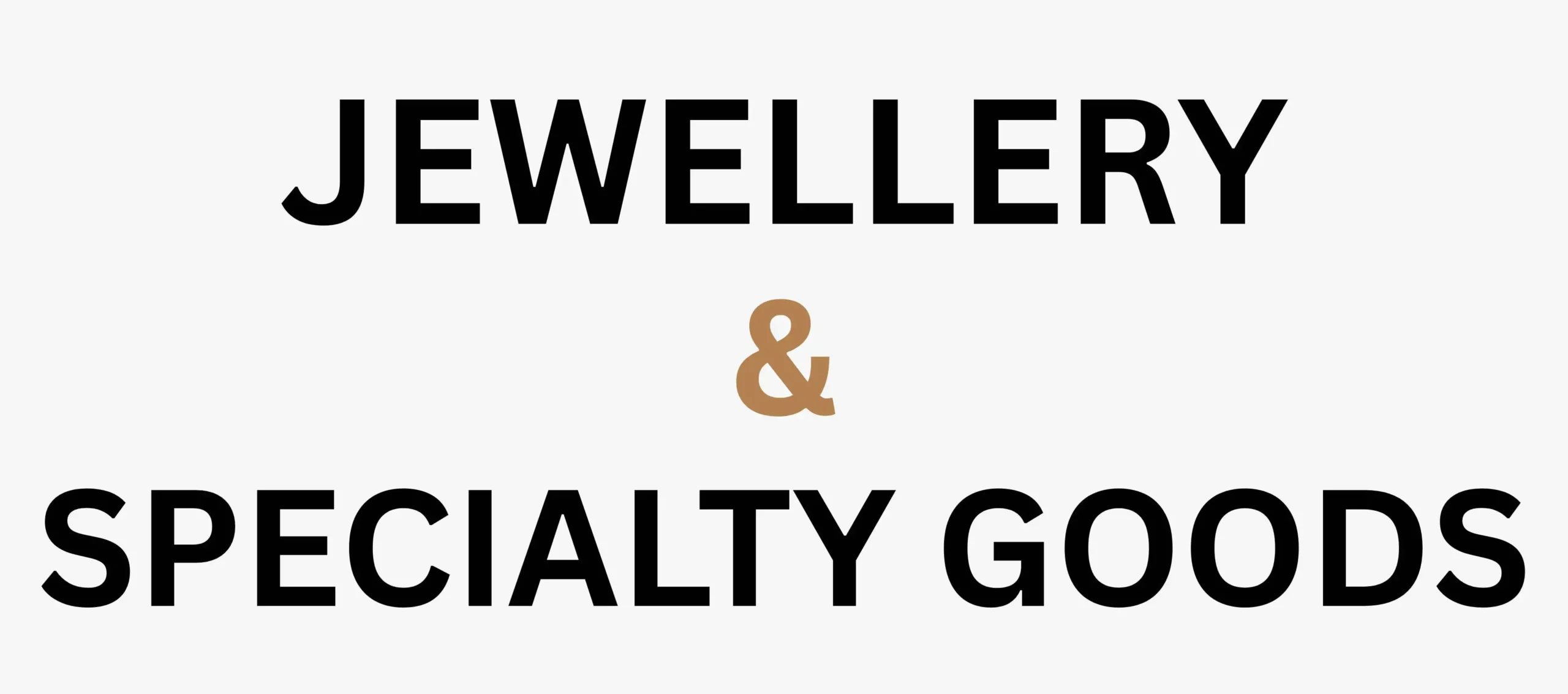 jewellery & specialty goods xiceditorial
